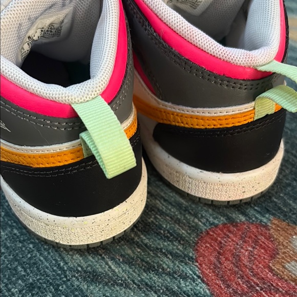 Nike Air Jordan Kids Multicolor Toddler Sneakers 8 - Picture 5 of 6